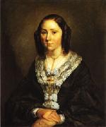 Jean Francois Millet Mme. Eugene Canoville oil